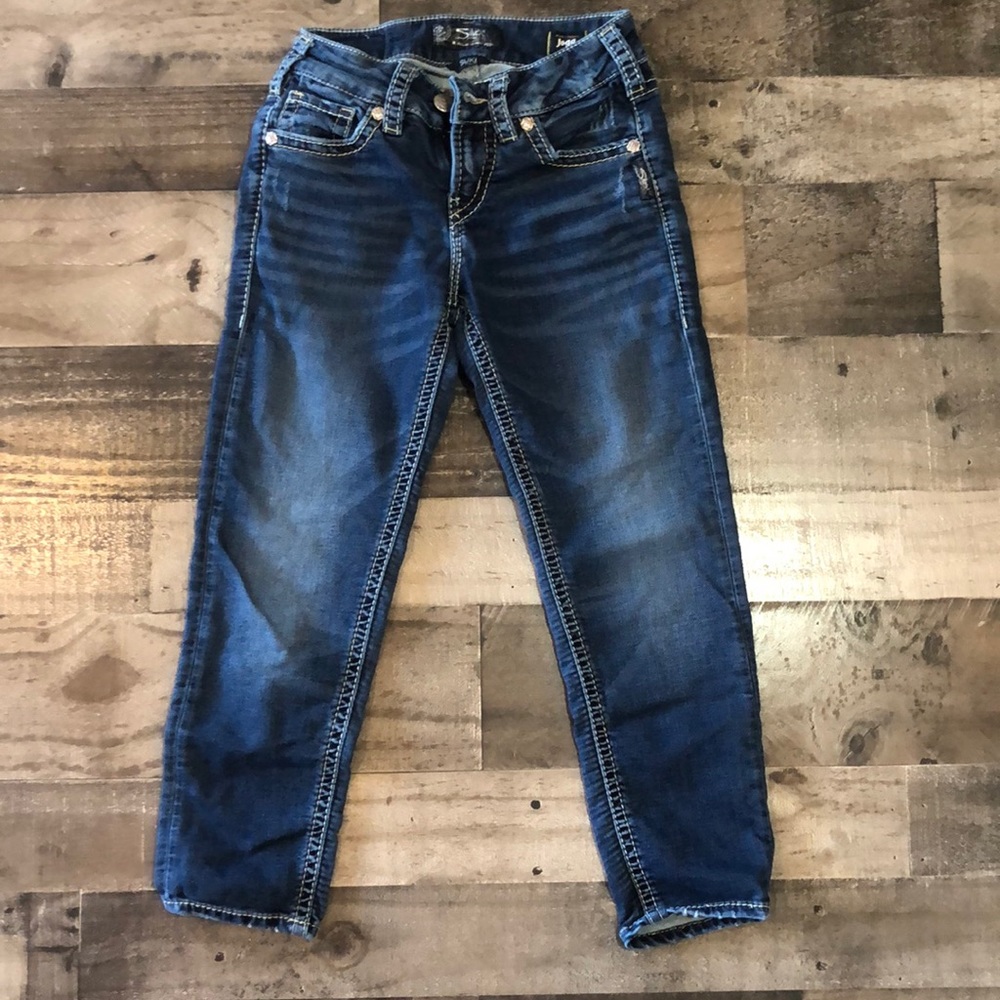 Sliver capris